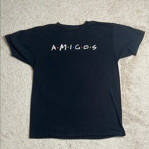 Black  “Amigos” Tee